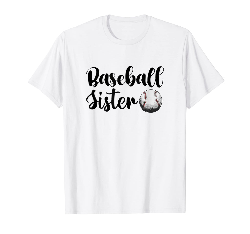 Baseball Sister And Womens T-Shirt - Unique Graphic Unisex - T-Shirt, Sweatshirt, Hoodie