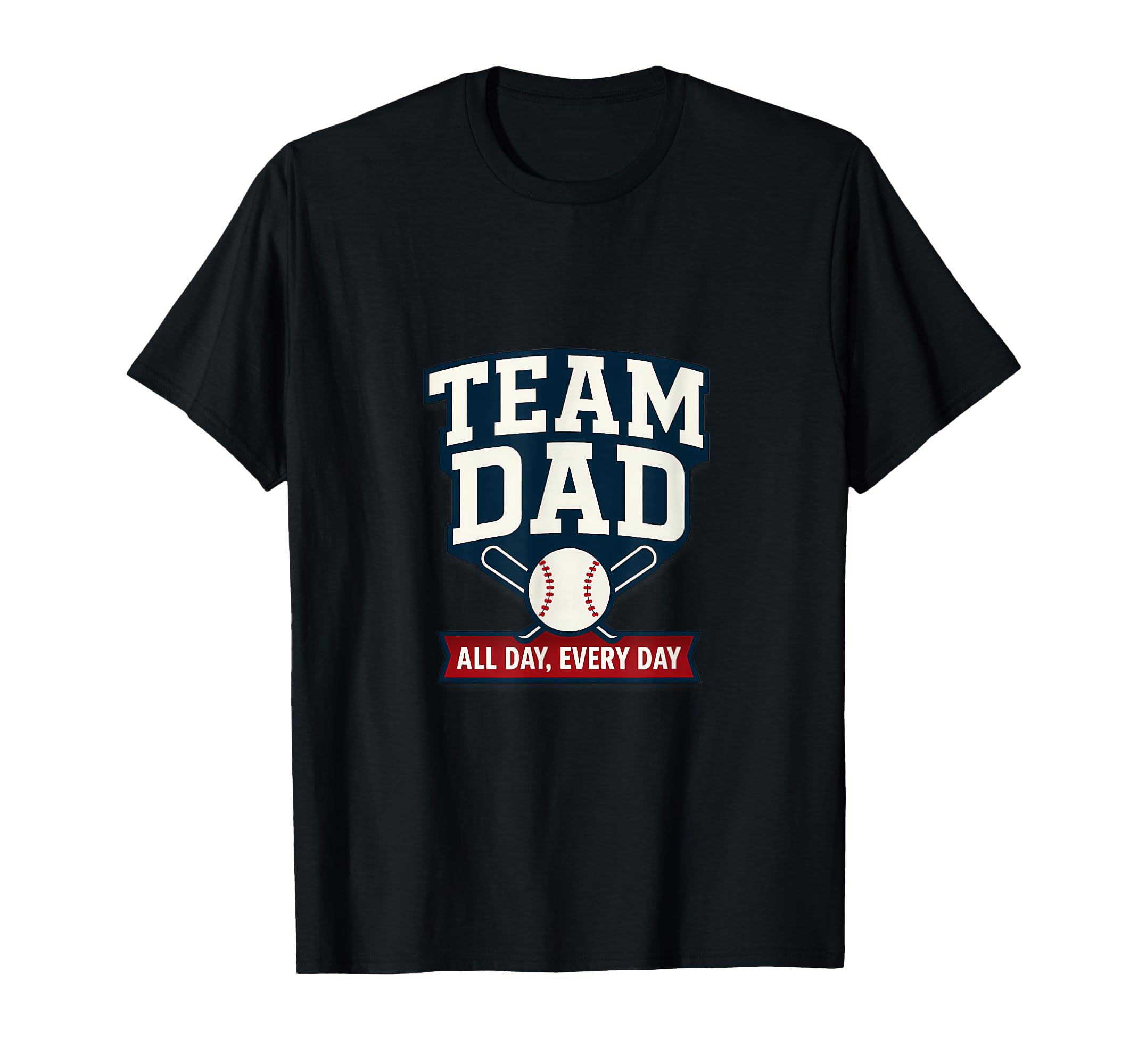 Team Dad All Day Every Day Athletic T-Shirt - Aesthetic Graphic Men Women - T-Shirt, Sweatshirt, Hoodie