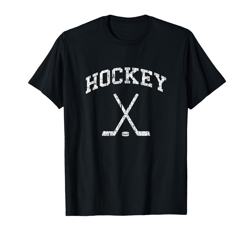 Distressed That Says Hockey T-Shirt - Unique Graphic Unisex - T-Shirt, Sweatshirt, Hoodie