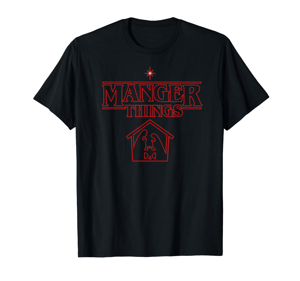Manger Things T-Shirt - Aesthetic Graphic for Adults - T-Shirt, Sweatshirt, Hoodie