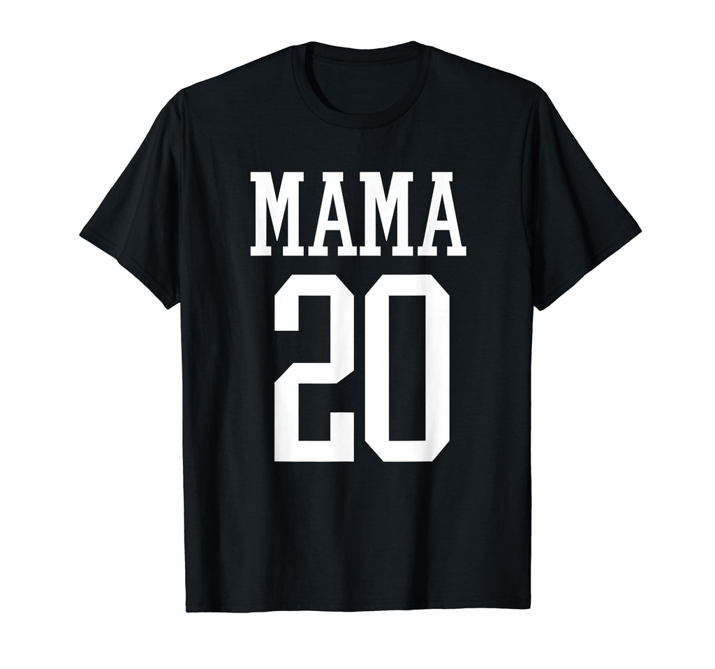 Number 20 Mama Biggest Fan Spirit Wear T-Shirt - Unique Graphic Unisex - T-Shirt, Sweatshirt, Hoodie