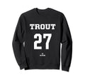 Mike Trout 27 Mlbpa Los Angeles Sweatshirt - Unique Graphic Men Women - T-Shirt, Sweatshirt, Hoodie