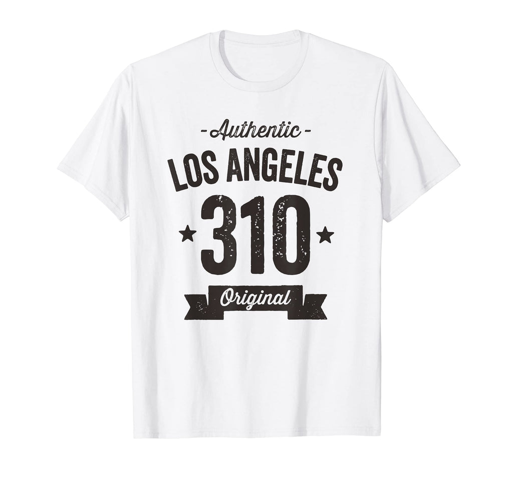 310 Los Angeles Area Code Distressed T-Shirt - Streetwear Style Unisex - T-Shirt, Sweatshirt, Hoodie