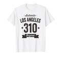 310 Los Angeles Area Code Distressed T-Shirt - Streetwear Style Unisex - T-Shirt, Sweatshirt, Hoodie