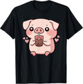 Bubbly Piglets Collection - Adult & Kids T-Shirts, Sweatshirts & Hoodies apparel design preview 1