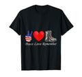 Veteran Boots American Flag Peace T-Shirt - Fun Novelty Design Men Women - T-Shirt, Sweatshirt, Hoodie