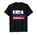 Usa Team Baseball American Sports T-Shirt - Aesthetic Graphic Men Women - T-Shirt, Sweatshirt, Hoodie