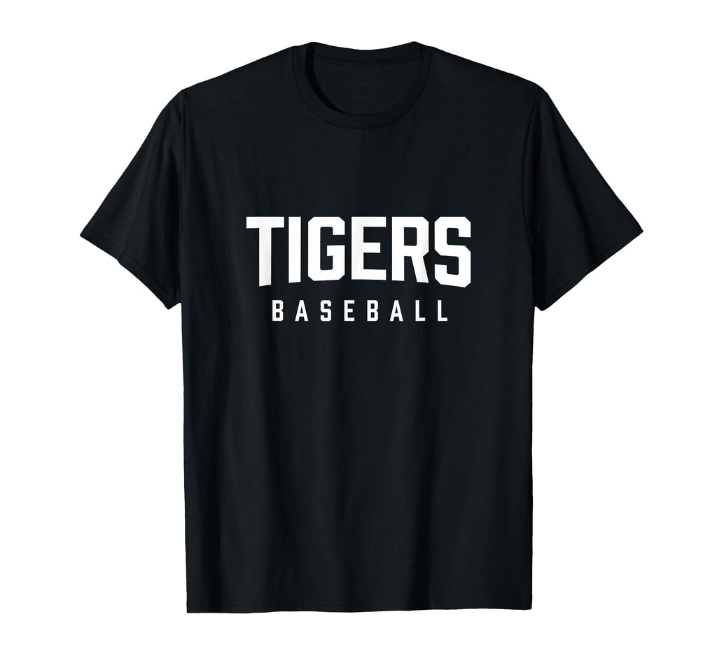 Tiger Inspired Baseball T-Shirt - Unique Graphic Men Women - T-Shirt, Sweatshirt, Hoodie