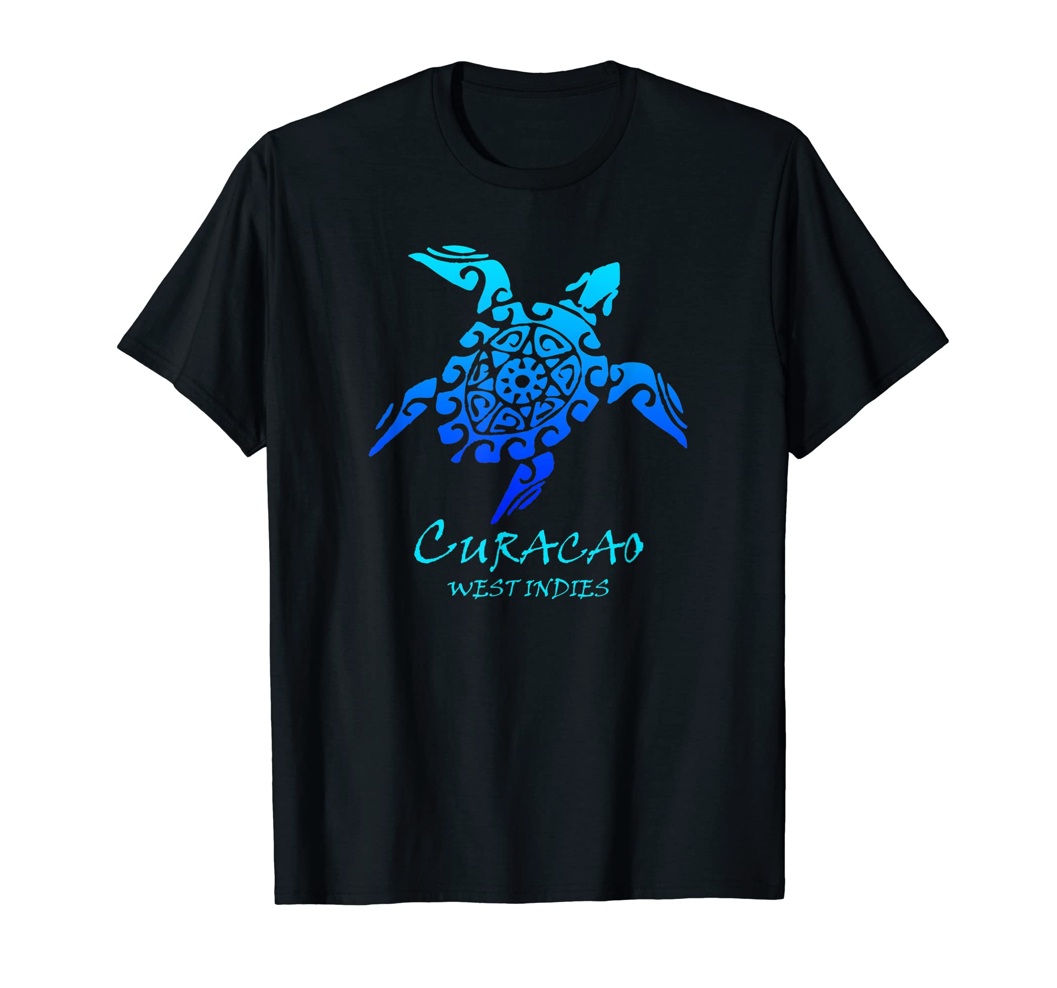 Curacao West Indies Tribal Turtle T-Shirt - Aesthetic Graphic Men Women - T-Shirt, Sweatshirt, Hoodie
