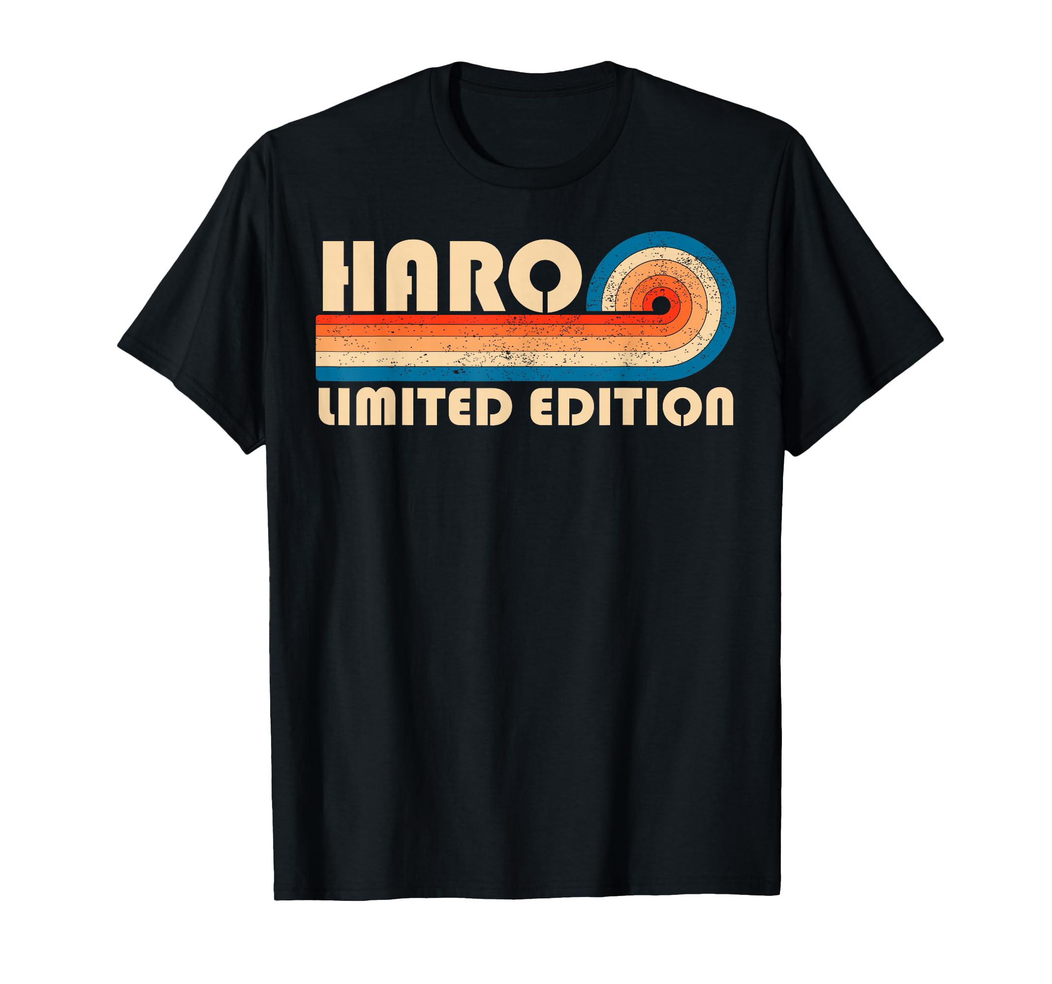 Haro 70S 80S Sunset Stripe T-Shirt - Custom Art Print Unisex - T-Shirt, Sweatshirt, Hoodie