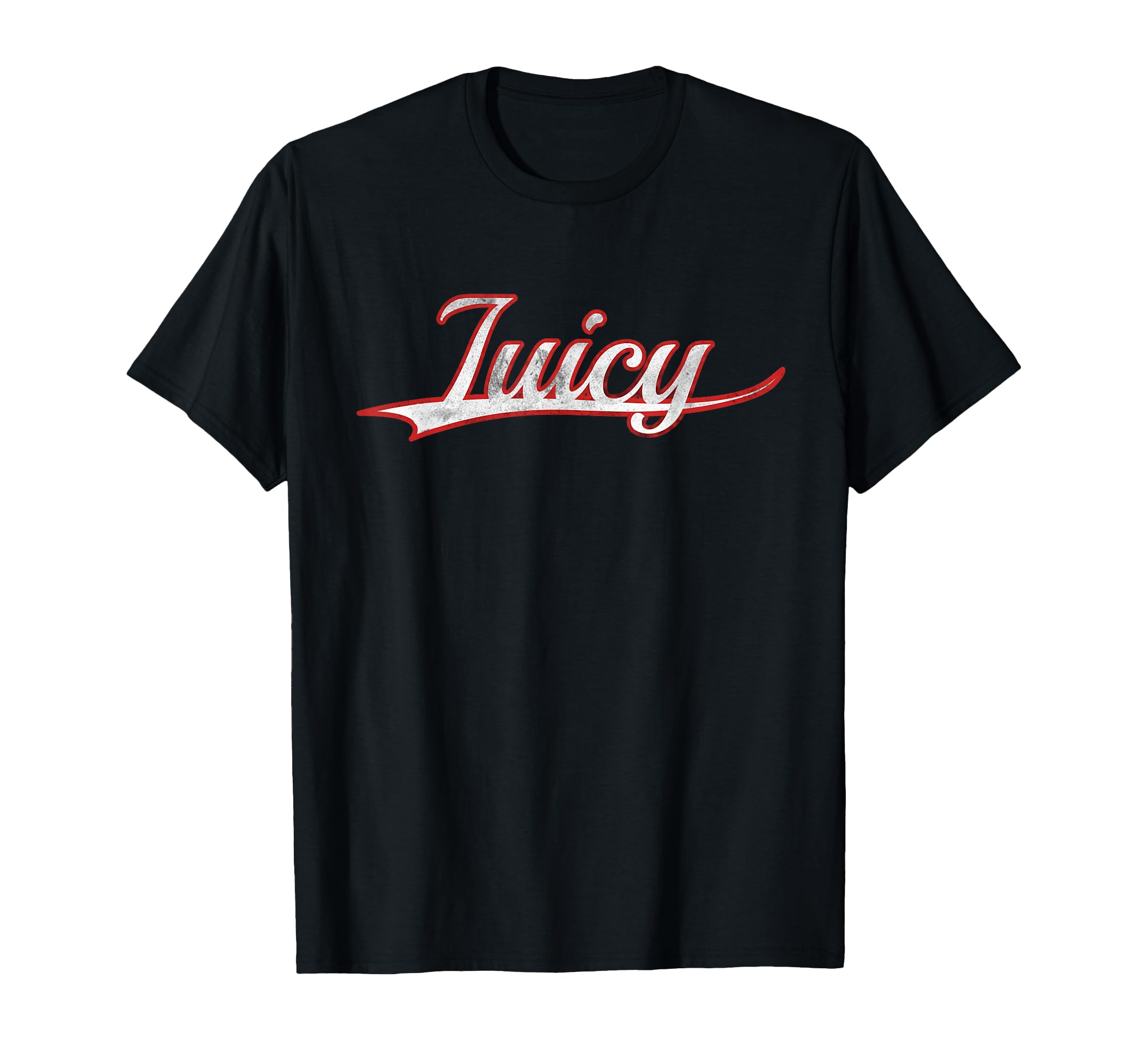 Juicy Sexy Varsity Distressed T-Shirt - Unique Graphic Unisex - T-Shirt, Sweatshirt, Hoodie