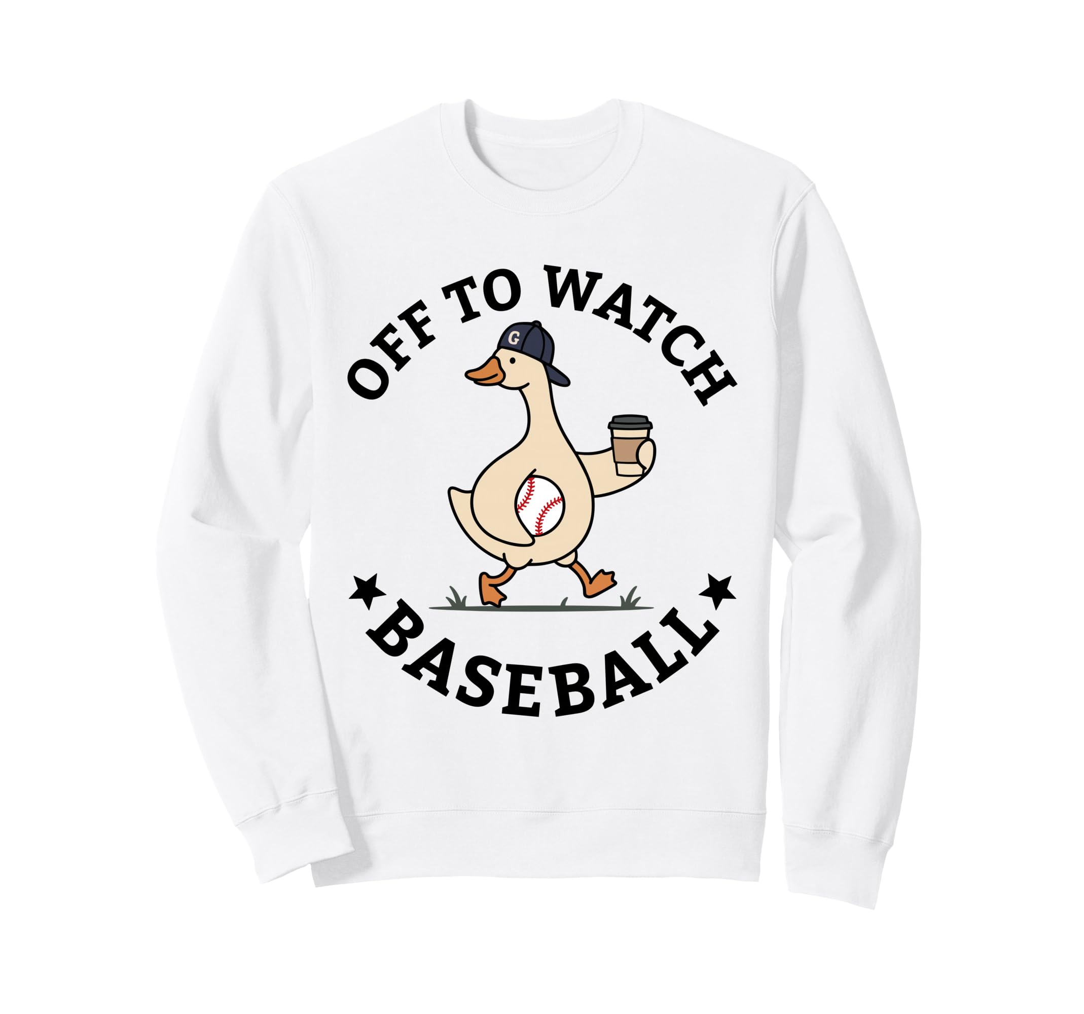 Off To Watch Baseball Mom Funny Sweatshirt - Novelty Apparel for Adults - T-Shirt, Sweatshirt, Hoodie