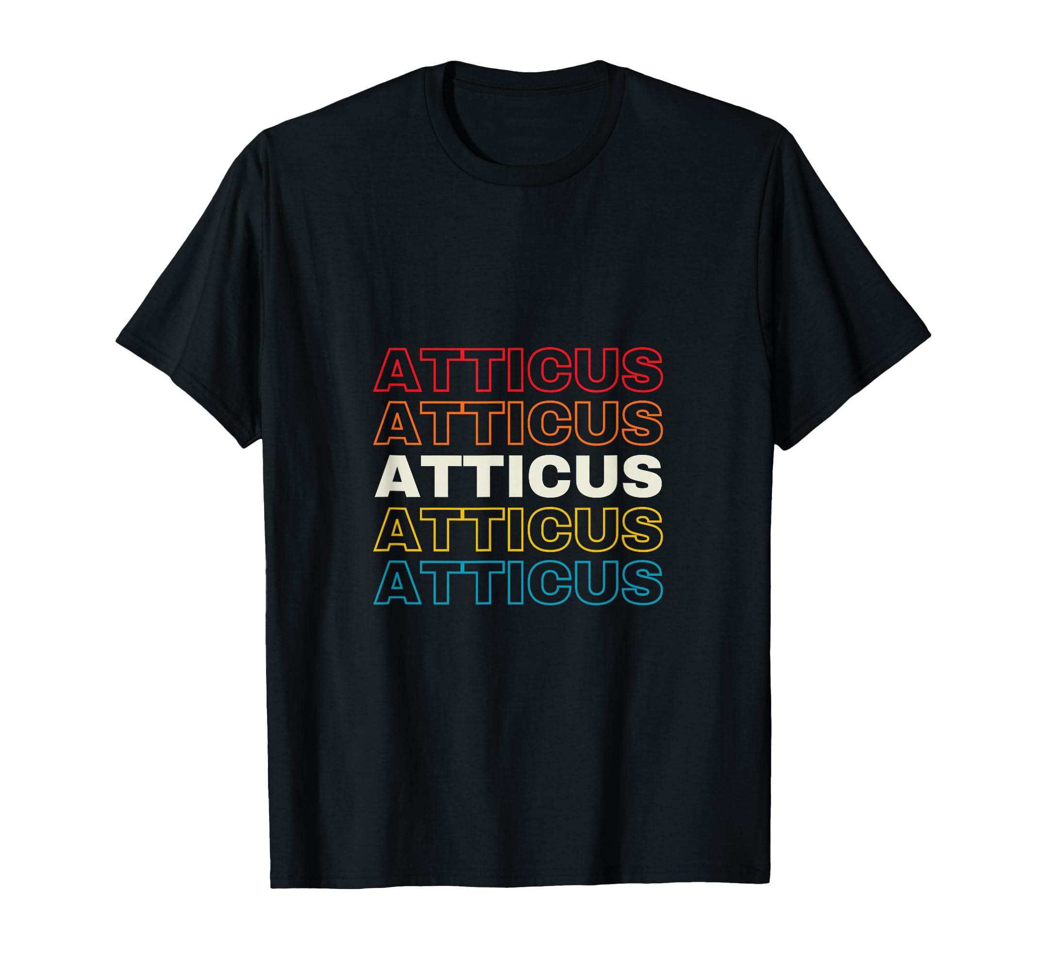 I Love Atticus Personalized T-Shirt - Casual Everyday Wear for Adults - T-Shirt, Sweatshirt, Hoodie