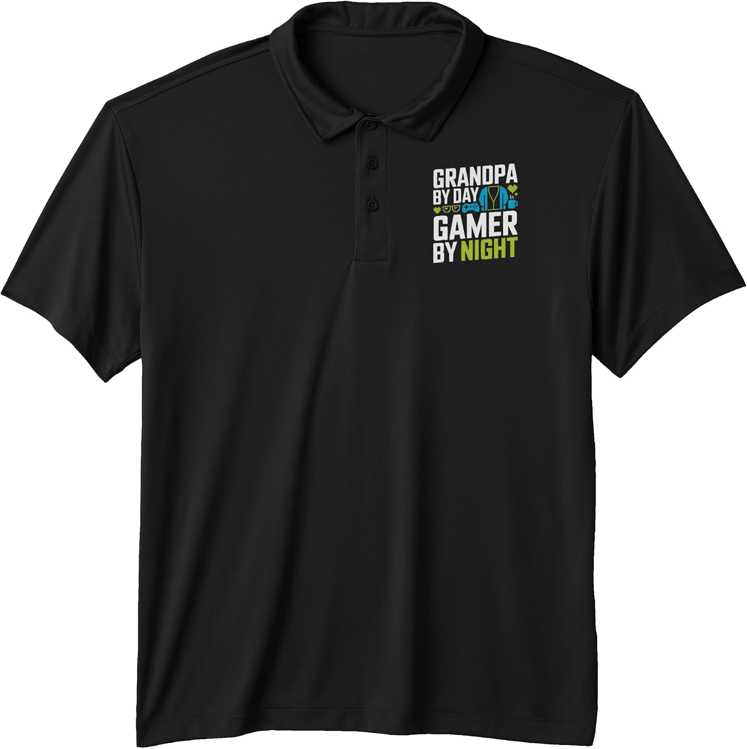 Gamer Grandpa Video Game Gaming SteMi Apparel - Adult & Kids T-Shirts, Sweatshirts & Hoodies apparel design preview 1