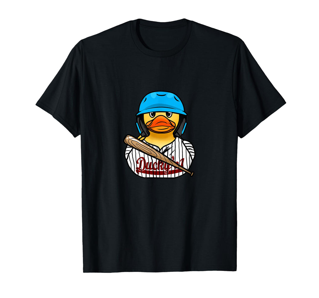 Baseball Rubber Duck Sporty T-Shirt - Casual Everyday Wear Men Women - T-Shirt, Sweatshirt, Hoodie