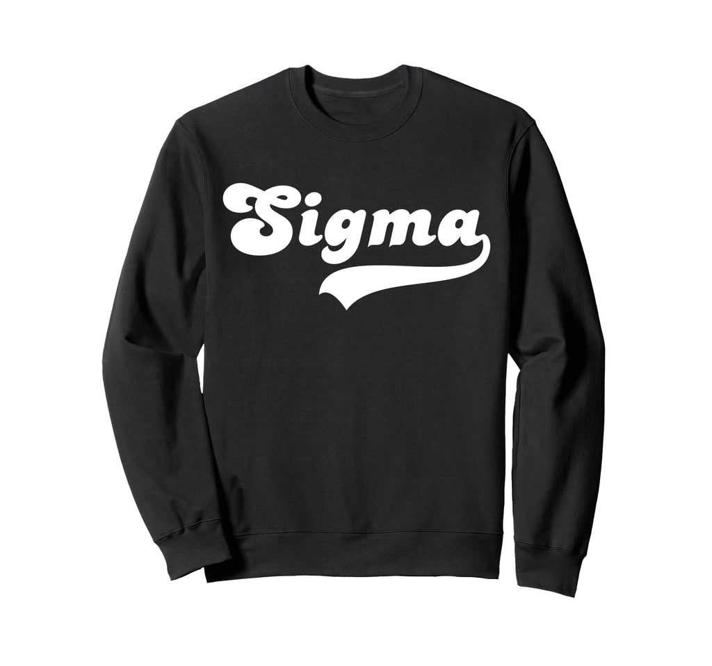 Sigma Vibes Minimal Viral Trend Y2K Sweatshirt - Novelty Apparel Unisex - T-Shirt, Sweatshirt, Hoodie