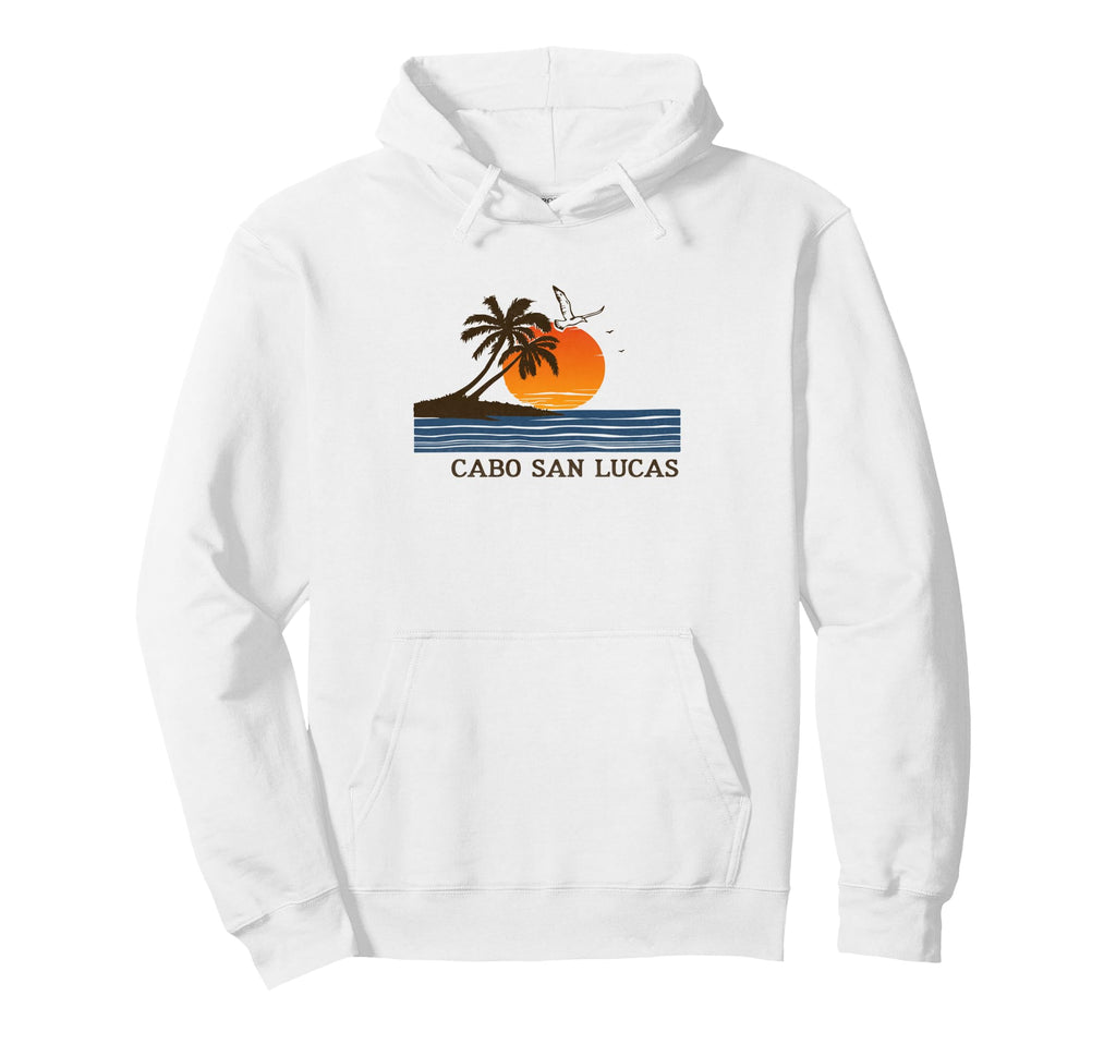 Cabo San Lucas Tropical Sunset Hoodie - Novelty Apparel Unisex - T-Shirt, Sweatshirt, Hoodie