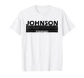 Johnson Surname Sunset T-Shirt - Trendy Graphic Men Women - T-Shirt, Sweatshirt, Hoodie