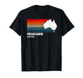 Melbourne Australia Stripes T-Shirt - Aesthetic Graphic Unisex - T-Shirt, Sweatshirt, Hoodie