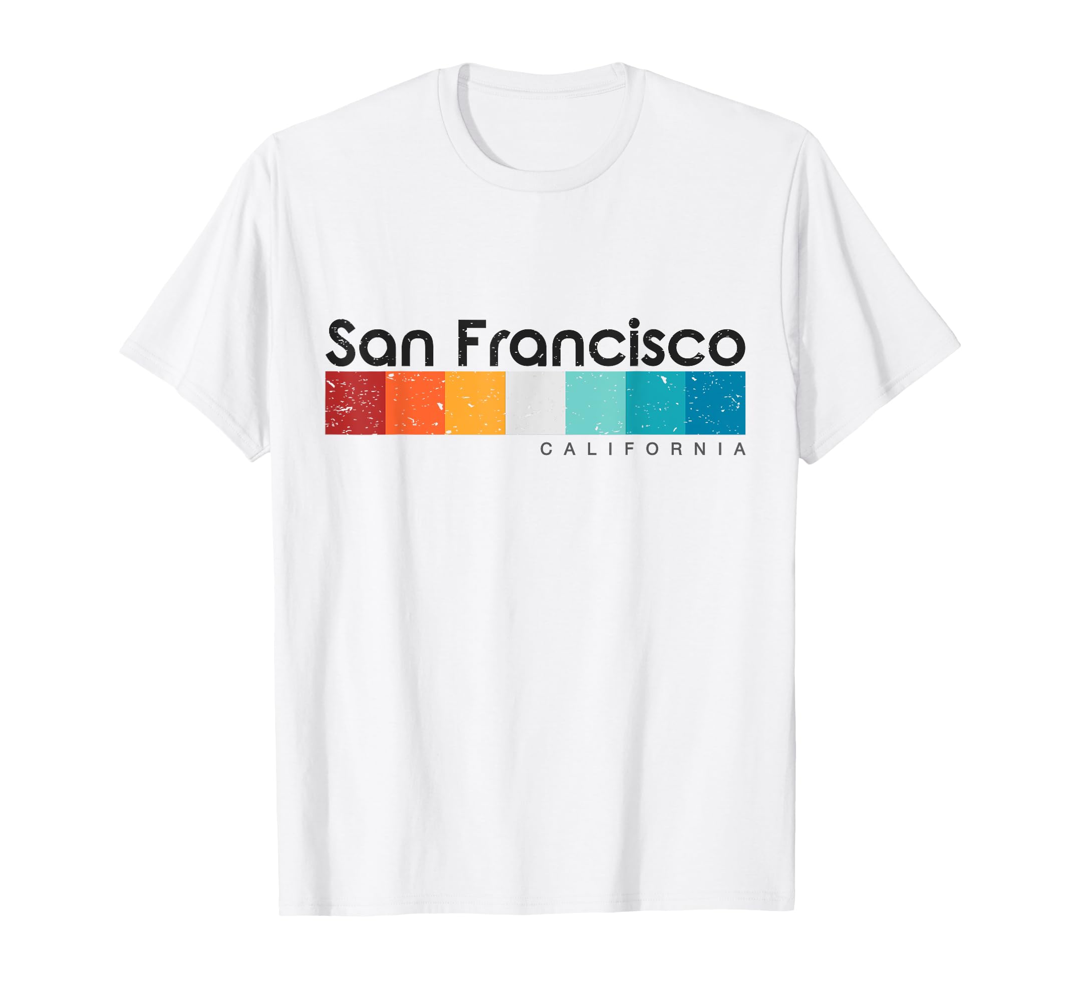 San Francisco California 1980S T-Shirt - Minimalist Print for Adults - T-Shirt, Sweatshirt, Hoodie