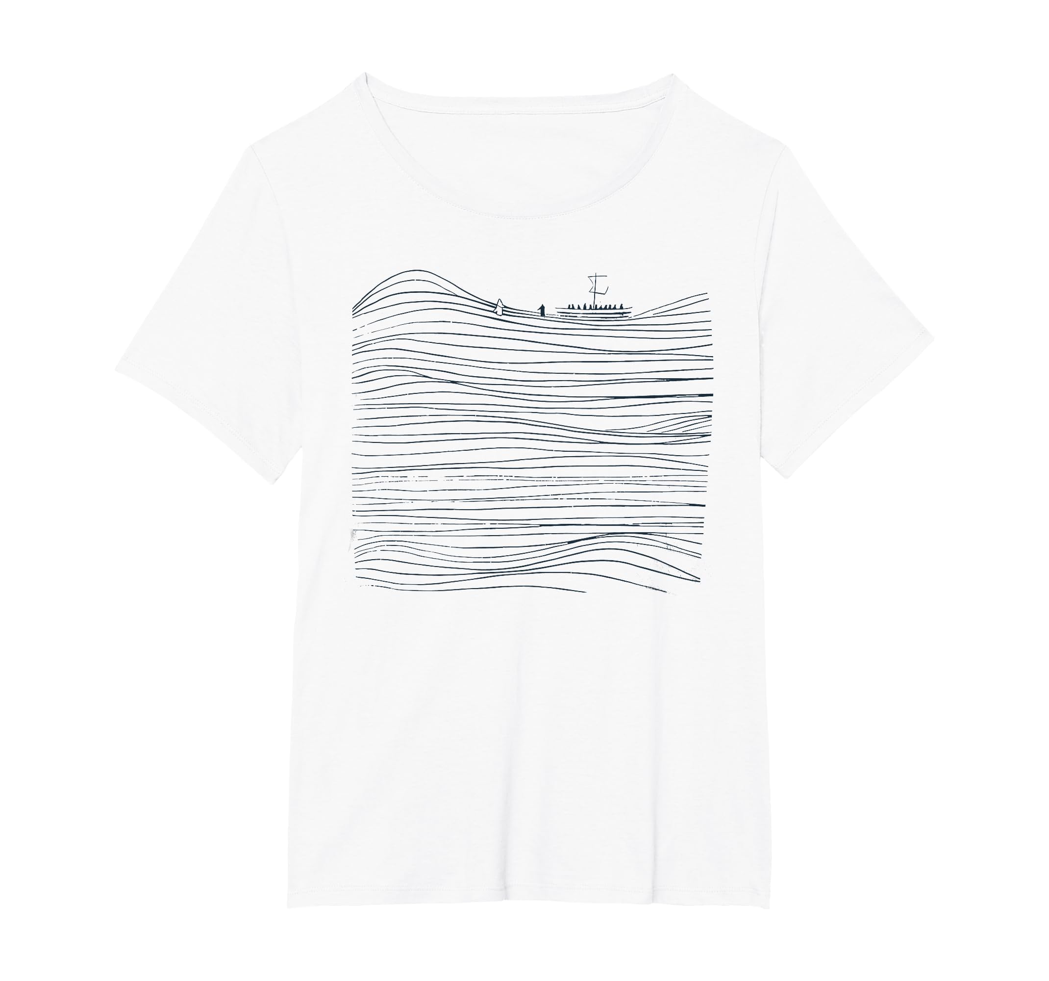 Walking Water Boho Christian T-Shirt - Aesthetic Graphic Men Women - T-Shirt, Sweatshirt, Hoodie