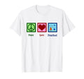 Peace Love Preschool Pre K Teacher Gift T-Shirt - Graphic Print Men Women - T-Shirt, Sweatshirt, Hoodie