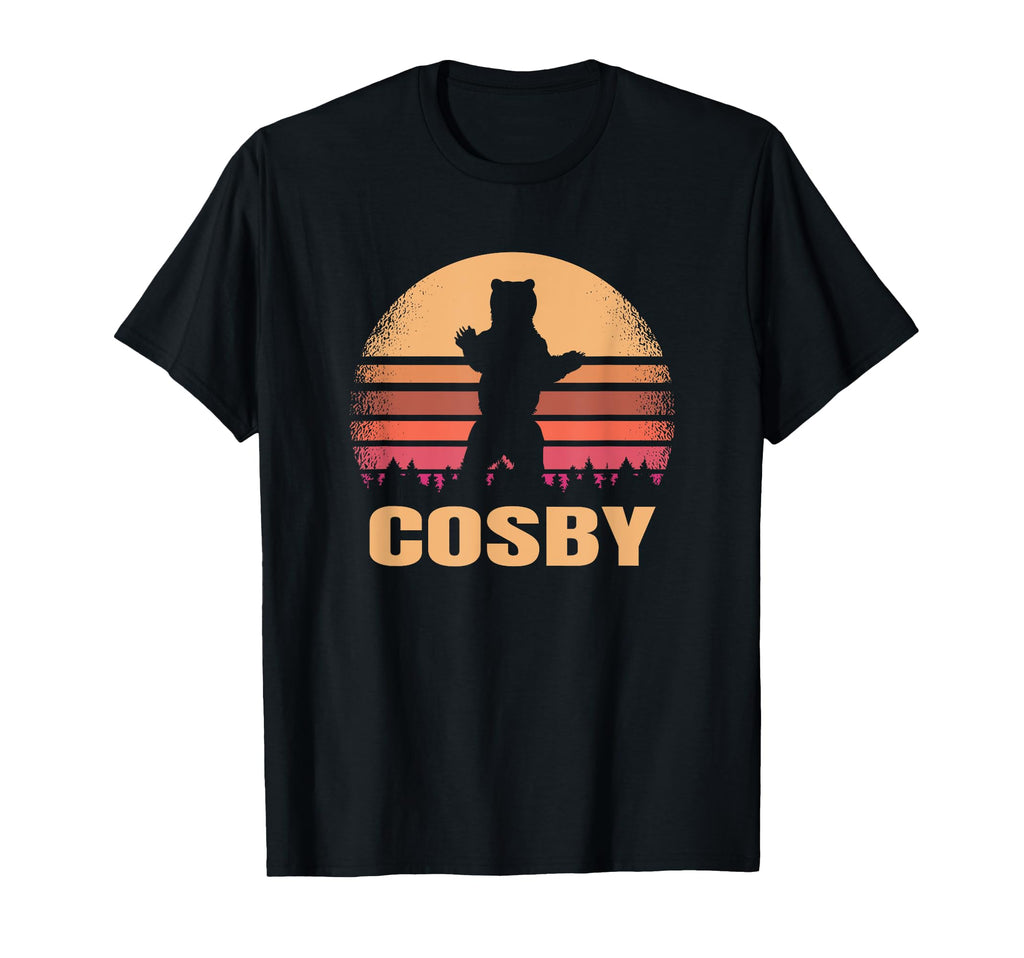 Cosby Tennessee Bear Tn Distressed 80S T-Shirt - Minimalist Print Unisex - T-Shirt, Sweatshirt, Hoodie