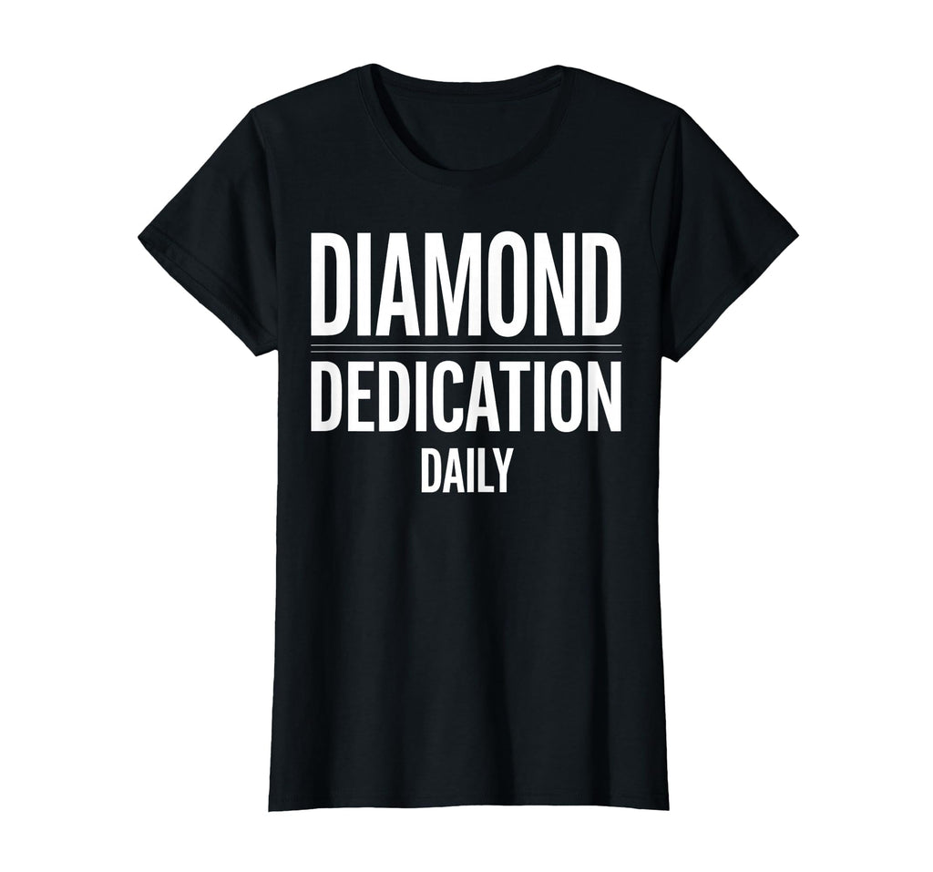 Diamond Dedication Daily Baseball Mom T-Shirt - Graphic Print Unisex - T-Shirt, Sweatshirt, Hoodie