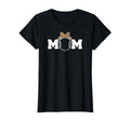 Leopard Bow Casual Baseball Mom T-Shirt - Graphic Print Men Women - T-Shirt, Sweatshirt, Hoodie