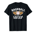 Baseball Sister Baseball Player Heart T-Shirt - Custom Art Print Unisex - T-Shirt, Sweatshirt, Hoodie