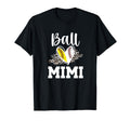 Ball Mimi Heart Baseball Softball T-Shirt - Custom Art Print for Adults - T-Shirt, Sweatshirt, Hoodie