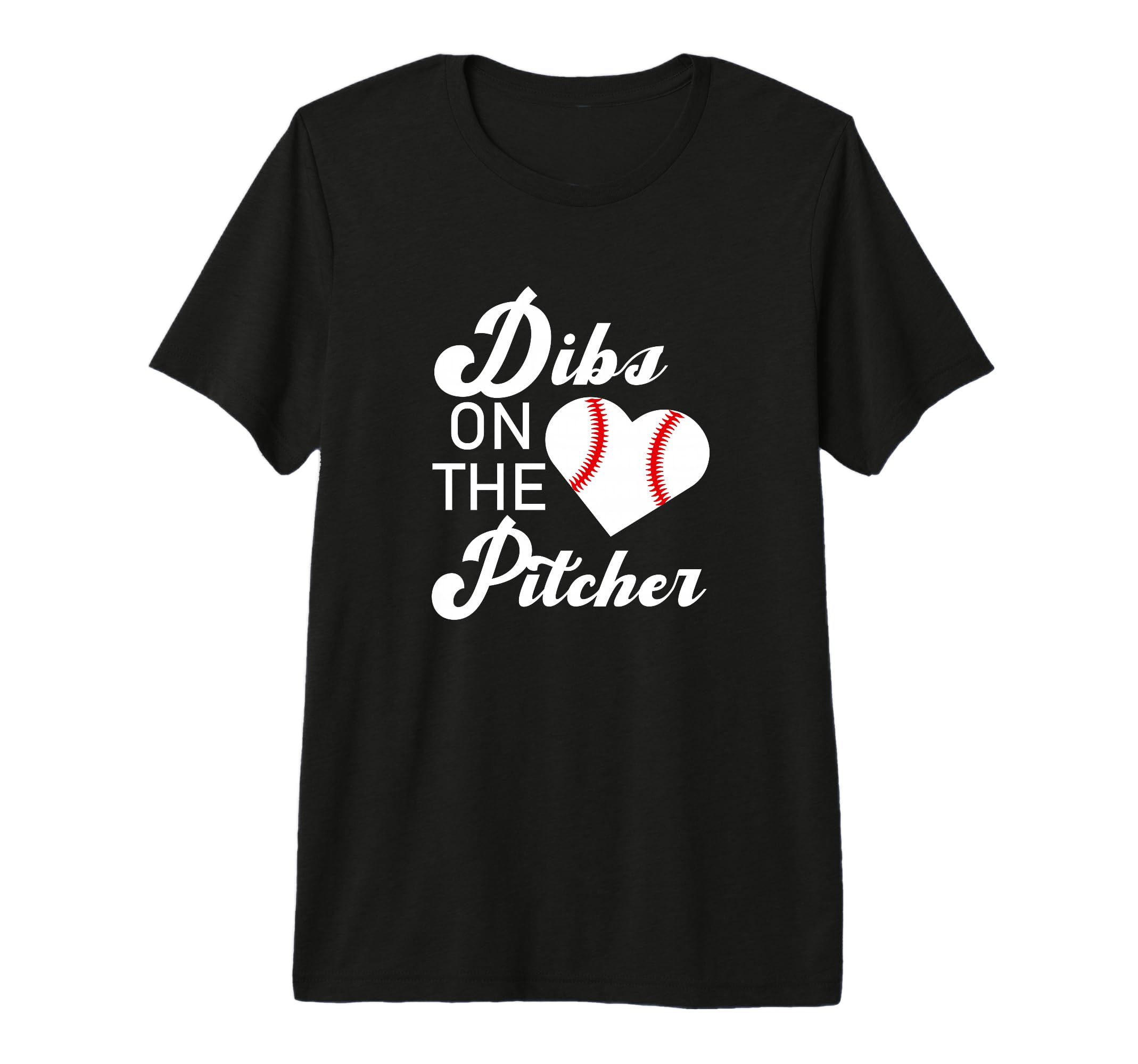Dibs Pitcher Baseball Pitcher Mom T-Shirt - Minimalist Print for Adults - T-Shirt, Sweatshirt, Hoodie