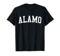 Alamo Ca Distressed White Varsity T-Shirt - Casual Everyday Wear for Adults - T-Shirt, Sweatshirt, Hoodie