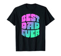 Best Dad Ever Seventies Typography Old T-Shirt - Graphic Print Men Women - T-Shirt, Sweatshirt, Hoodie
