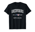 Greensboro North Carolina Nc T-Shirt - Aesthetic Graphic for Adults - T-Shirt, Sweatshirt, Hoodie
