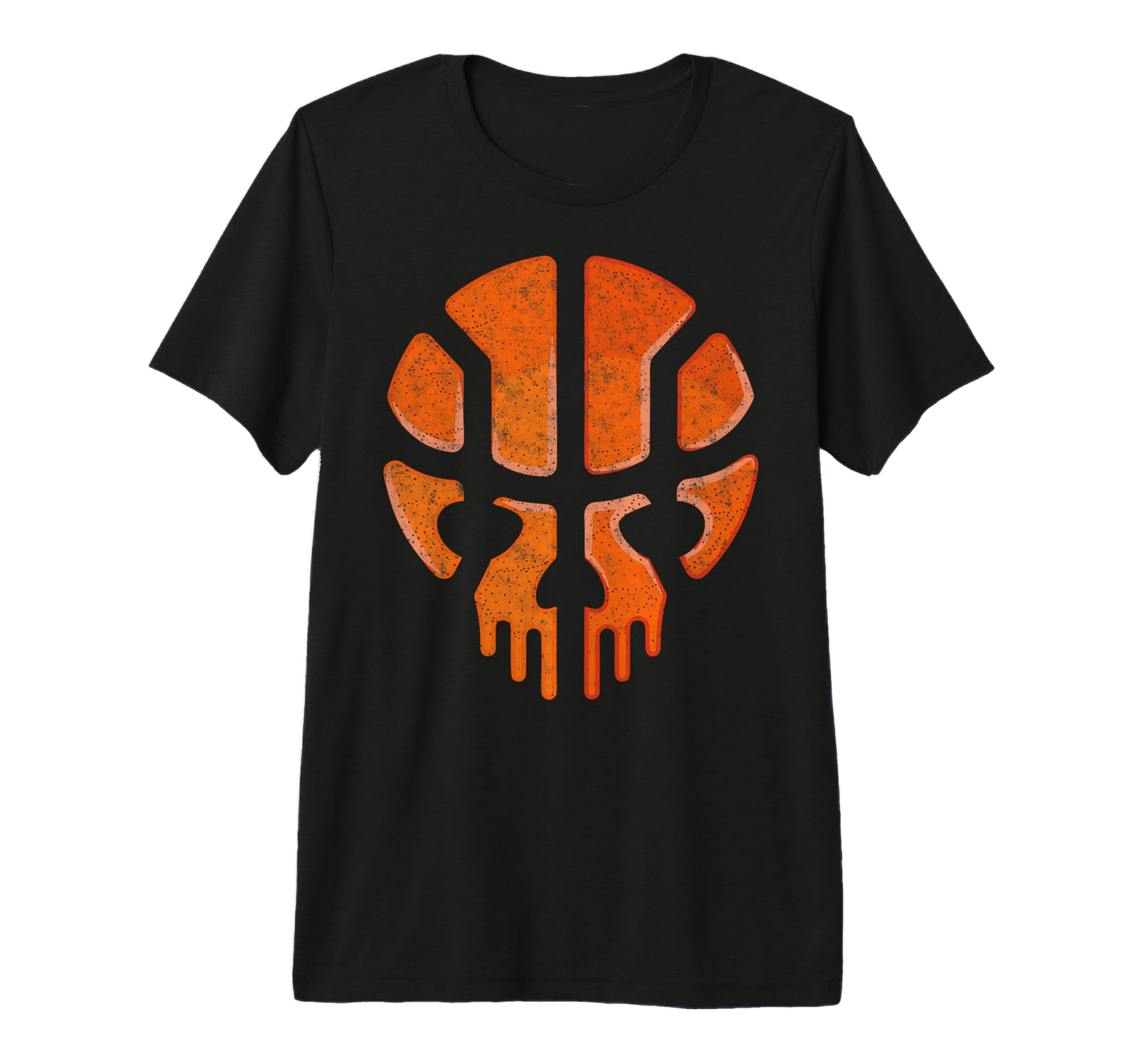 Basketball Ball Skull Basketball T-Shirt - Novelty Apparel for Adults - T-Shirt, Sweatshirt, Hoodie