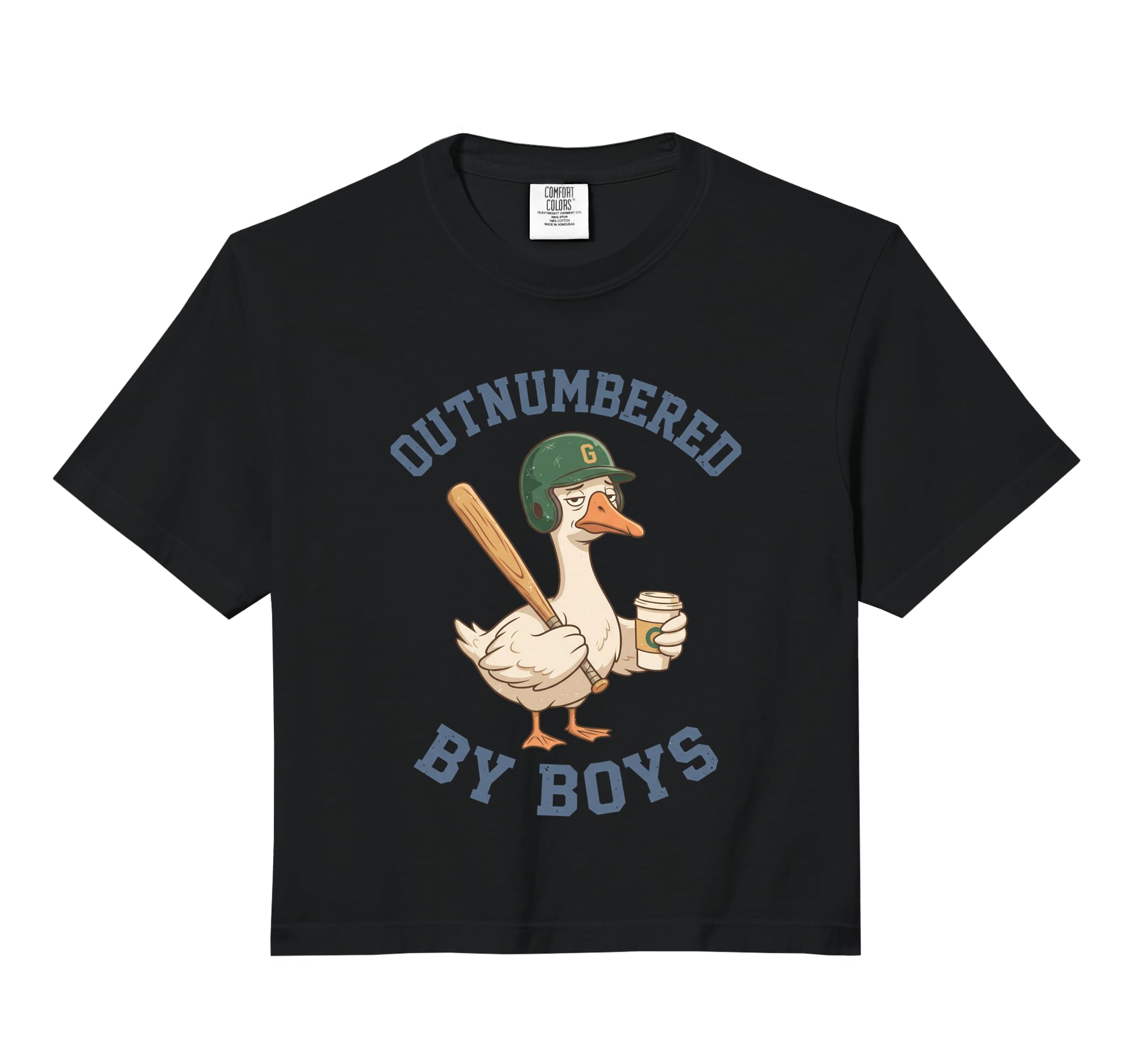 Funny Goose Mothers Day Outnumbered Sweatshirt - Graphic Print Unisex - T-Shirt, Sweatshirt, Hoodie
