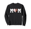 Mom Half Football Half Baseball Sweatshirt - Custom Art Print Men Women - T-Shirt, Sweatshirt, Hoodie