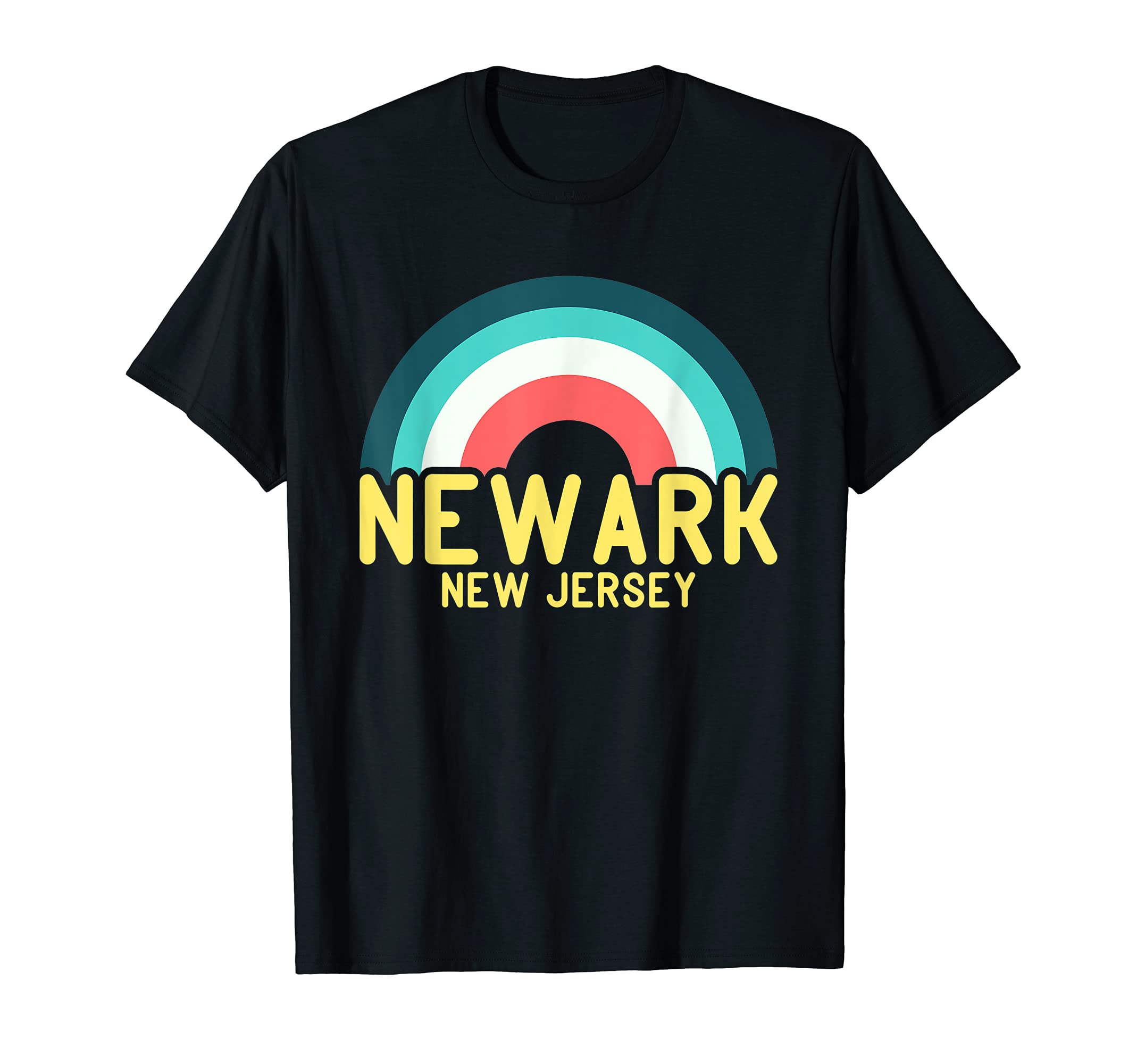 Newark New Jersey Rainbow T-Shirt - Streetwear Style Unisex - T-Shirt, Sweatshirt, Hoodie