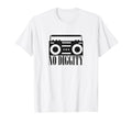 No Diggity Boombox Old School Hip Hop T-Shirt - Streetwear Style Unisex - T-Shirt, Sweatshirt, Hoodie
