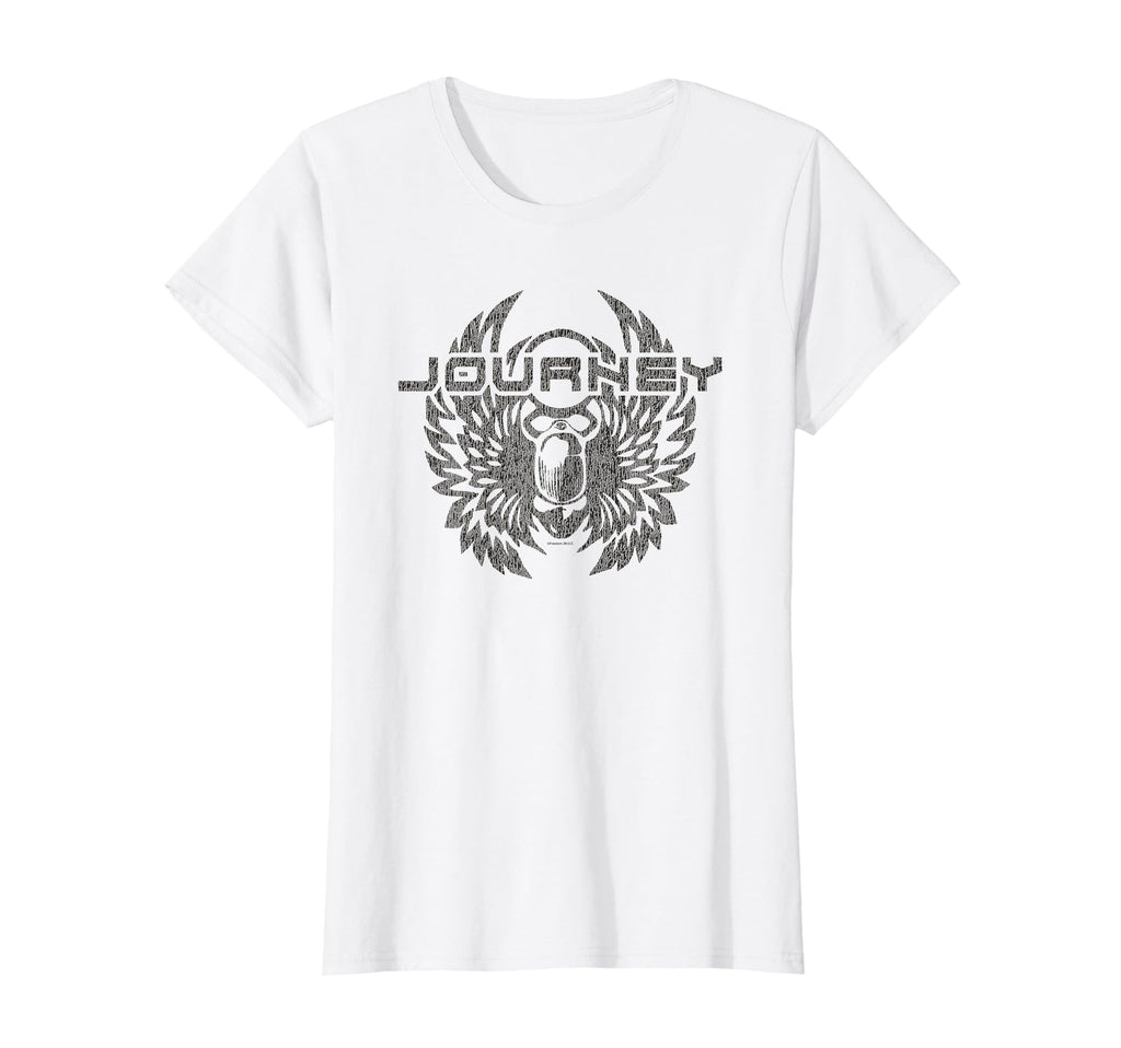 Journey Infinity Wings Beetle Logo Band T-Shirt - Novelty Apparel Unisex - T-Shirt, Sweatshirt, Hoodie