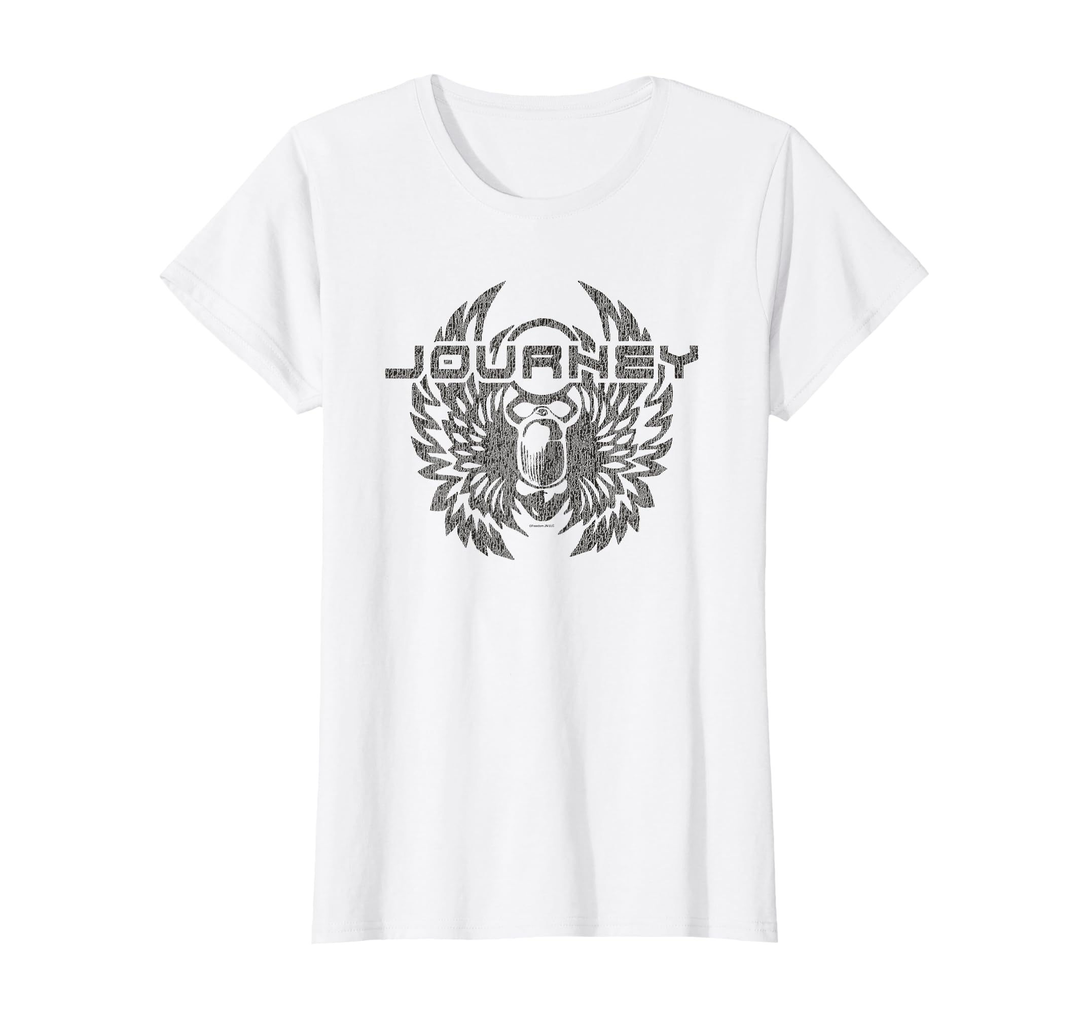 Journey Infinity Wings Beetle Logo Band T-Shirt - Novelty Apparel Unisex - T-Shirt, Sweatshirt, Hoodie