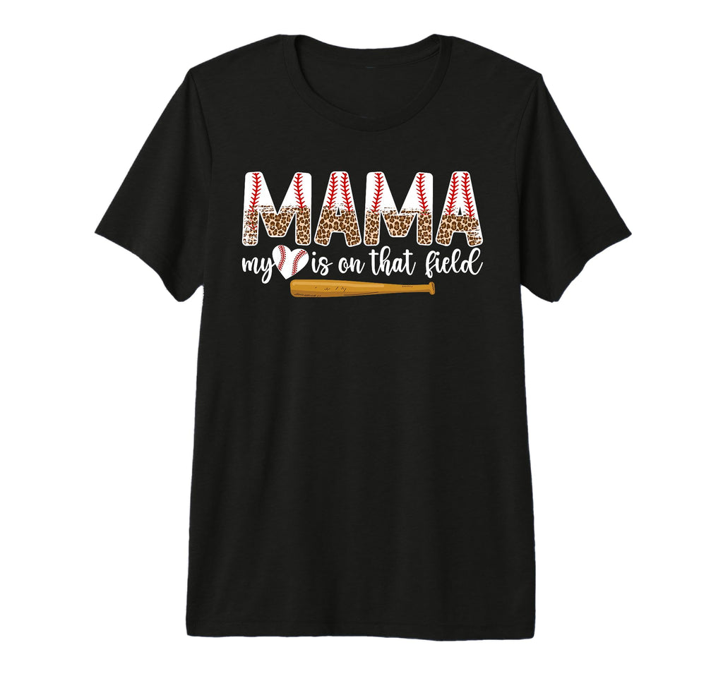 Proud Baseball Mama Baseball Mom T-Shirt - Aesthetic Graphic Unisex - T-Shirt, Sweatshirt, Hoodie