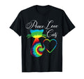 Tie Dye Cat Gifts Cat Lovers Peace T-Shirt - Streetwear Style Men Women - T-Shirt, Sweatshirt, Hoodie