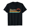Zeppelin Sunset Funny Dirigible T-Shirt - Minimalist Print for Adults - T-Shirt, Sweatshirt, Hoodie
