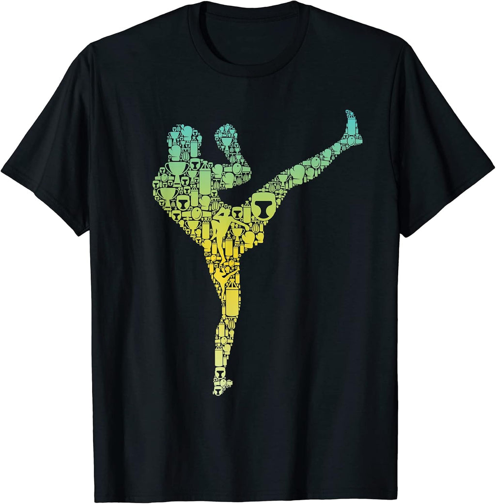 Funny Kickboxing - Adult & Kids T-Shirts, Sweatshirts & Hoodies apparel design preview 1