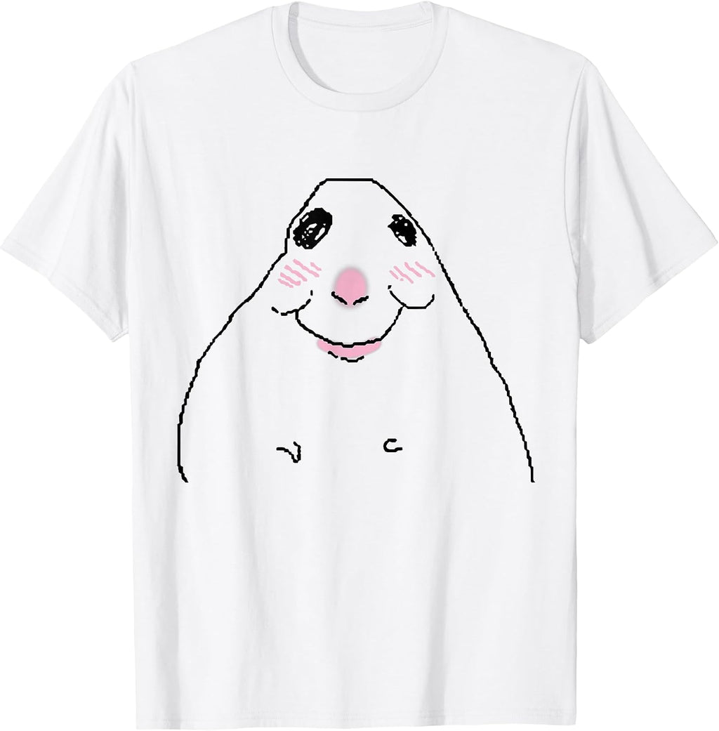 White Hamster Meme - Adult & Kids T-Shirts, Sweatshirts & Hoodies apparel design preview 1