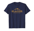 Glacier National Park Montana Hiking T-Shirt - Novelty Apparel Unisex - T-Shirt, Sweatshirt, Hoodie