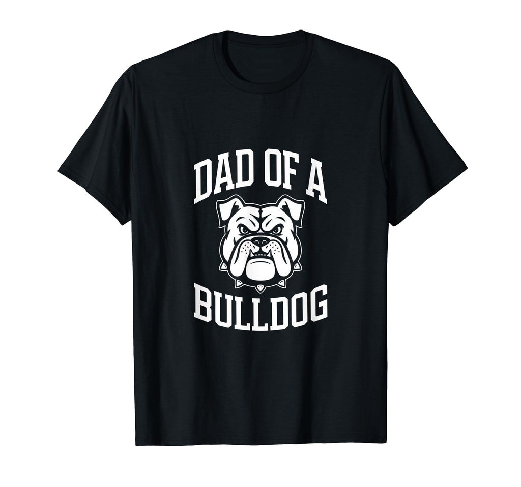 Dad Bulldog Football Game Day Dad T-Shirt - Custom Art Print Men Women - T-Shirt, Sweatshirt, Hoodie