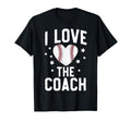 Funny Mom Baseball I Love Coach Wife T-Shirt - Novelty Apparel Men Women - T-Shirt, Sweatshirt, Hoodie